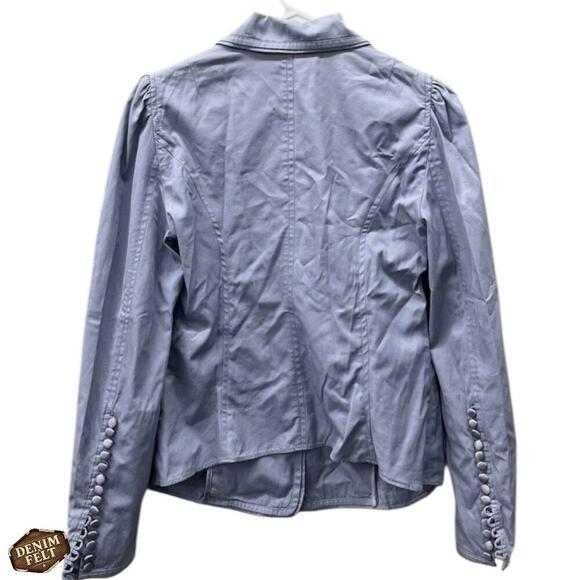 Tom Ford for YVES SAINT LAURENT 2004 (YSL) Runway Jacket Lilac/Grey Size F38 - Picture 6 of 16